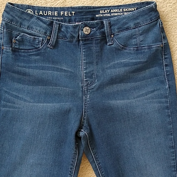 Laurie Felt Silky Ankle Skinny Jeans Jeggings NEARLY NEW - Picture 2 of 4